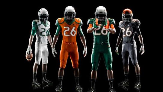Watch Miami players flip out over their new uniforms