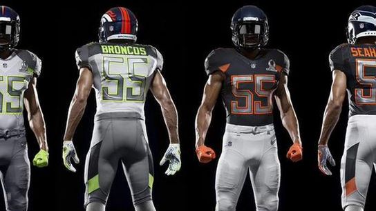 Photo: The NFL has released their 2015 Pro Bowl uniform designs (uniforms)