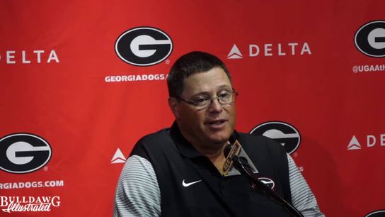 Georgia OC Jim Chaney: Most people think of playmakers as skill position guys, but that's not always the case (Jim Chaney)