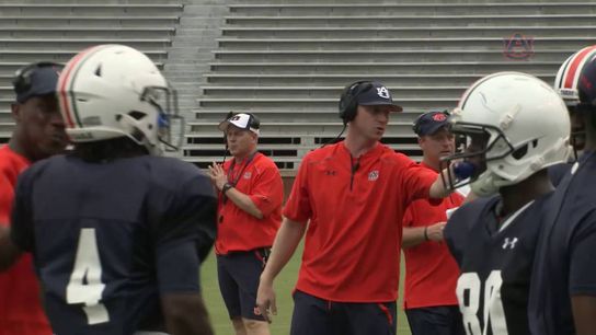 Video of the Day - Rhett Lashlee mic'd up at Auburn (Video of the Day)