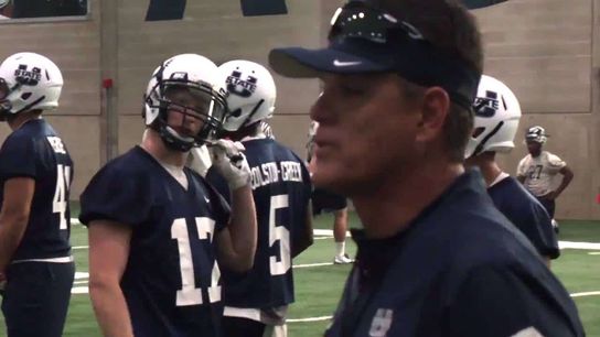 Video of the Day - Mic'd up with Coach Canales at Utah State