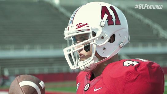 Video: A Marine, and college football player, shares his unique one-of-a-kind story on Veterans Day (Featured)