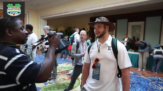 Video of the Day - Eastern Michigan's first day at the Bahamas Bowl (Video of the Day)