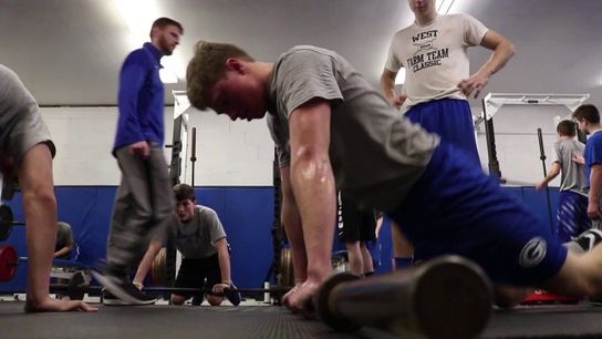 Video: An All Access look at how a high school coach starts changing a culture with his very first team workout (high school)