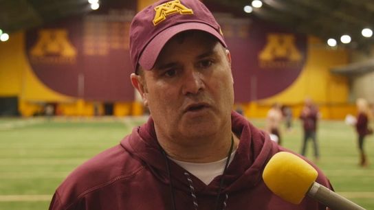Minnesota OC Kirk Ciarrocca explains why he walked out on PJ Fleck the first time they interviewed (Rutgers)