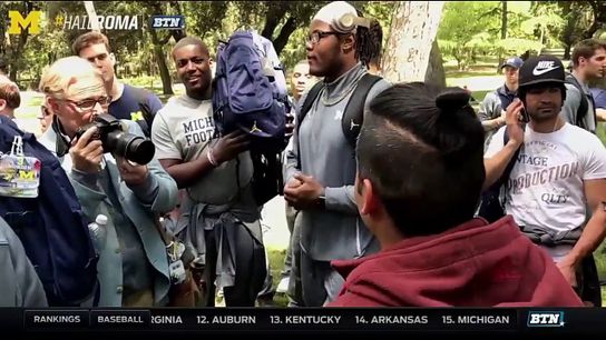 Video of the Day - Michigan's first day in Rome (Video of the Day)