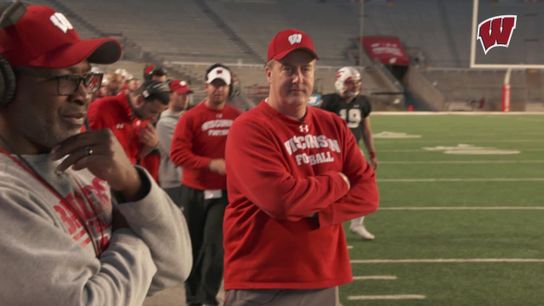 Video of the Day - Paul Chryst Mic'd up during the spring game
