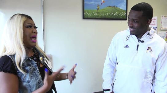#ScholarshipAlert: ECU head coach Scottie Montgomery delivers a very special Mother's Day gift to a walk-on's mom (Featured)