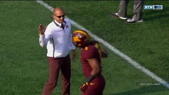 Video of the Day - PJ Fleck mic'd up pregame at Minnesota