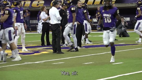 Video of the Day - UNI mic's up head coach Mark Farley