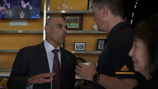 Video: Behind the scenes of Herm Edwards' first day at Arizona State