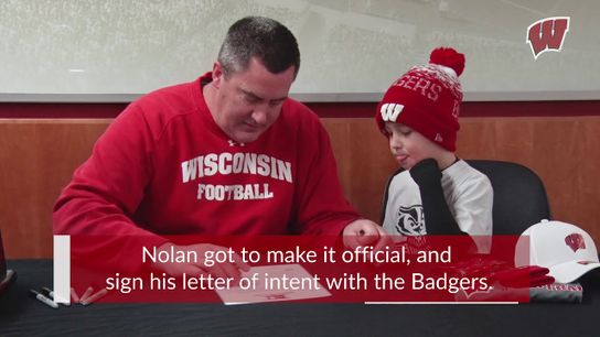 Video of the Day - Nolan signs with the Badgers