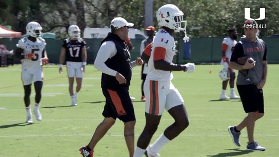 Video of the Day - Spring Ball at Miami with Ephraim Banda (Video of the Day)