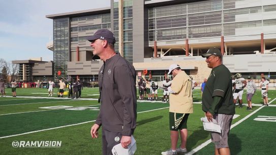 Video of the Day - John Jancek mic'd up at Colorado State (one minute warm up)