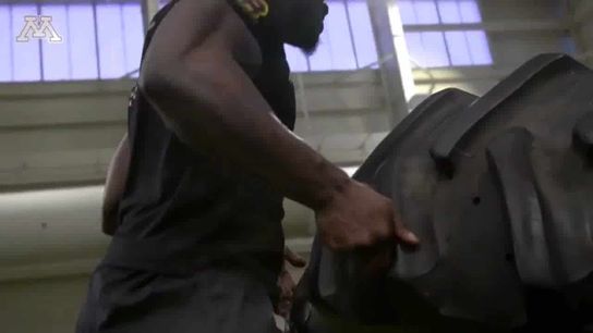 Video of the Day - Gopher off season strength training