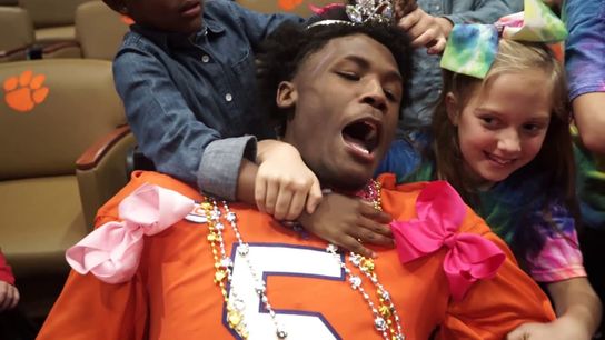 Video: Clemson players open player-led daycare at facility (Clemson)
