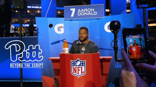 Video of the Day - Beyond the Script with Pitt at Super Bowl LIII Media Day