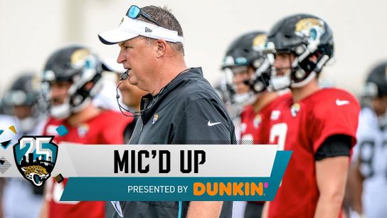 Video of the Day - Doug Marrone mic'd up with the Jaguars