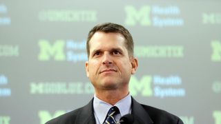 Jim Harbaugh on negative recruiters: "I've long referred to those people as jive turkeys." (Featured)