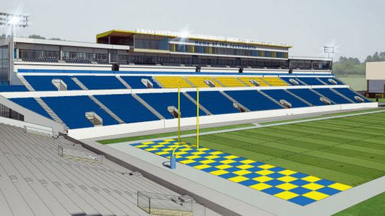 South Dakota St's renovated stadium will have one more seat than the Fargodome