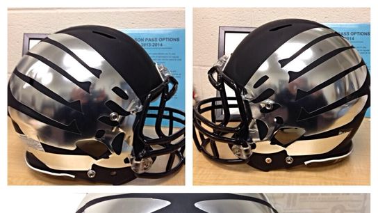 An Ohio High School has debuted a new helmet that looks awfully familiar