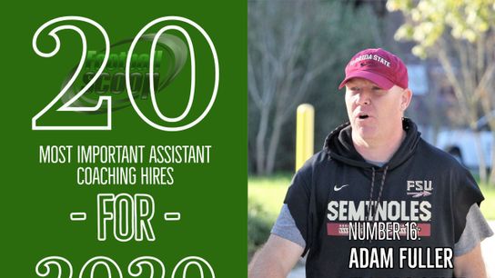 The 20 most important assistant coaching hires of the 2020 season -- No. 16: Adam Fuller, Florida State (20 for 20)
