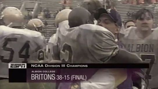 Video: A D-III program takes a look back at their improbable run to the national title (MIAA)