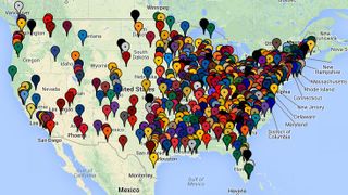 Interactive map shows every program in America that plays NCAA football (NCAA)