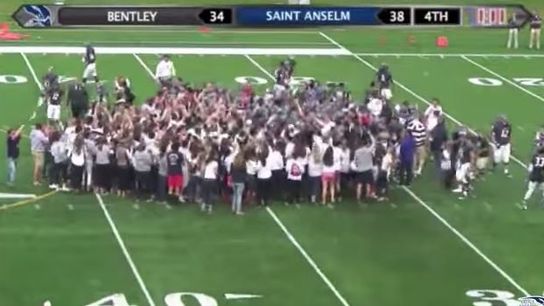 D-II fans storm the field as team that went 1-11 last year starts 2014 at 3-0 (D-II)