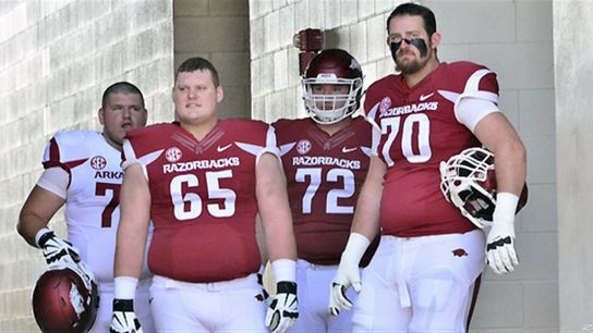 Bret Bielema showed up on the doorstep of an assistant who took another job, and he brought the entire position group (offensive line)