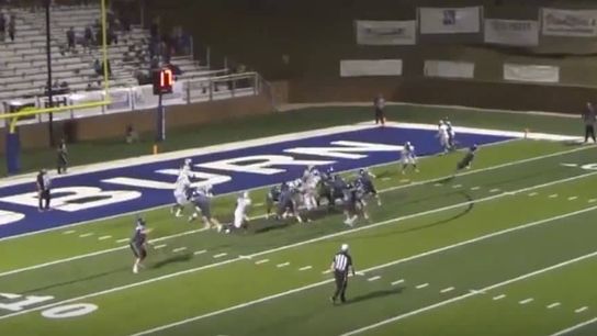 Video: Auburn HS (AL) pairs the "fainting goat" with the tackle screen to score (barrel roll)