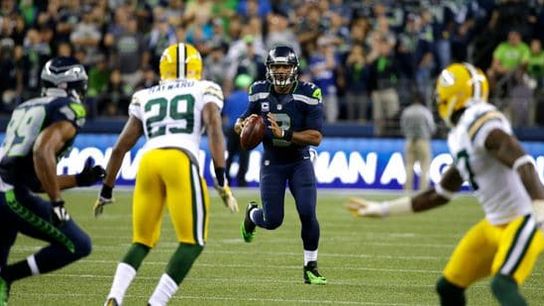 If you recognized one of Seattle's touchdown plays last night, it's because they got it from Auburn