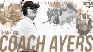 Video: Wofford's tribute to longtime head coach Mike Ayers will tug at your heart strings (Mike Ayers)