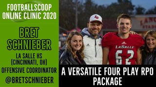 A versatile four-play RPO package from La Salle HS (Cincinnati, OH) offensive coordinator Bret Schnieber (la salle)