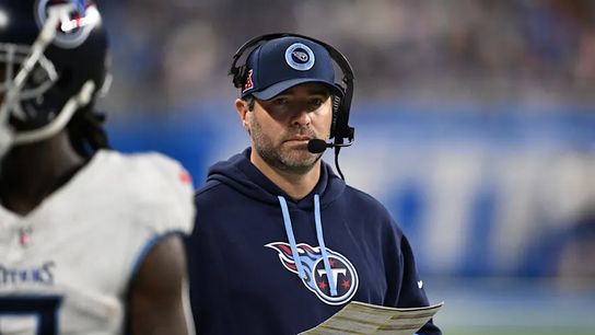A fired up Brian Callahan dares reporters to enter Titans locker room and call his guys soft (soft)