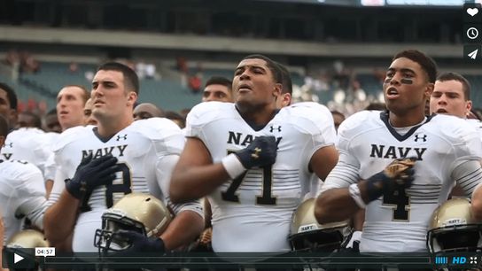 Video: "The Brotherhood" - Navy 31, Temple 24