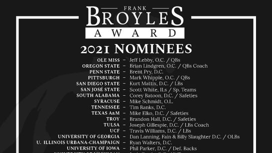 Broyles Award 2021 2