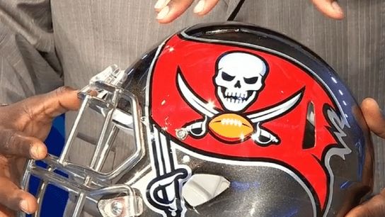 Tampa Bay Buccaneers unveil 'enhanced' logo, helmet