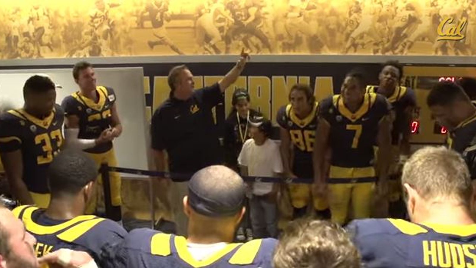 Inside the Cal locker room after they ended their 15-game Pac-12 losing ...