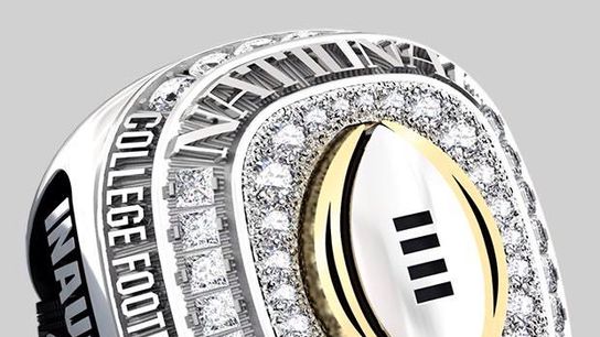 Photo: Here is the inaugural CFP championship ring (Florida State)
