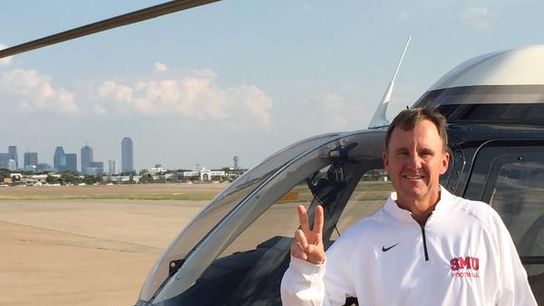Chad Morris now has his own recruiting helicopter (Featured)