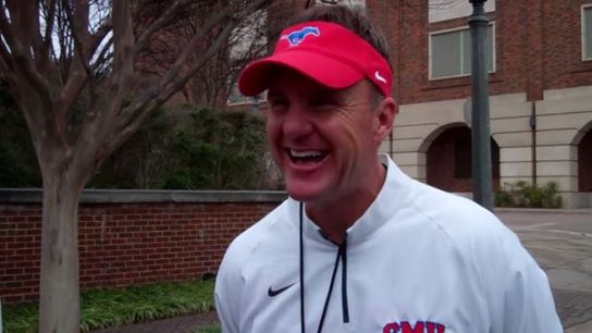Chad Morris is using low-flying drones, tennis balls, and blank walls to train his QBs (Featured)