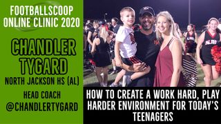 How to create a work hard, play harder environment for today’s teenagers with Chandler Tygard of North Jackson HS (AL) (chandler tygard)