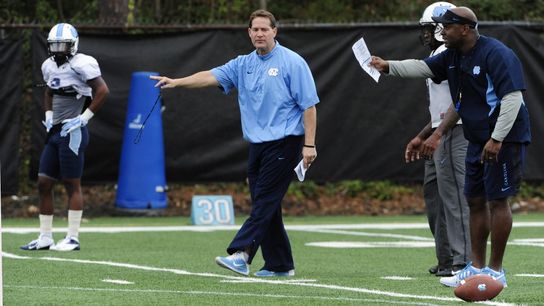 Video of the Day - Gene Chizik mic'd up at UNC training camp (Video of the Day)