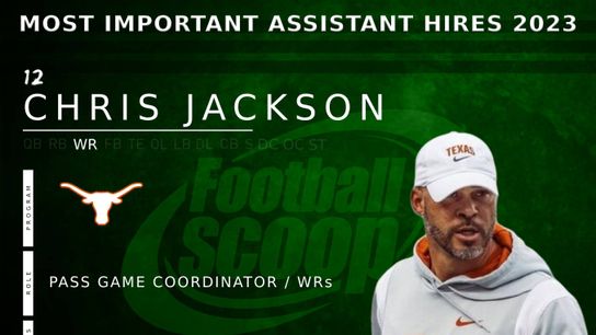 The 15 most important assistant coaching hires of 2023 -- No. 12: Chris Jackson, Texas (Chris Jackson)