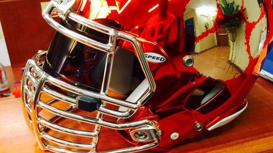 Photo: Is Clemson getting an orange chrome helmet?