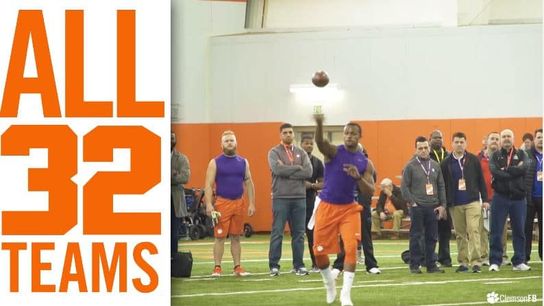 Video of the Day - Clemson's Pro Day