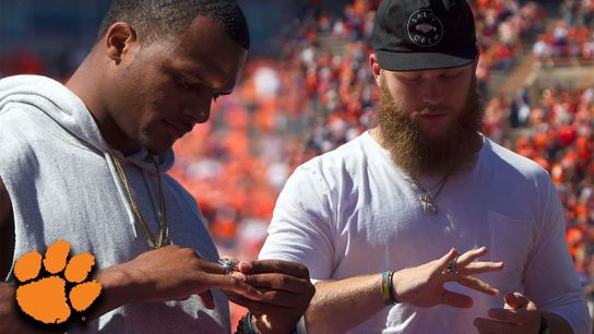 Video: "They don't put championship rings on smooth hands...." (Clemson)