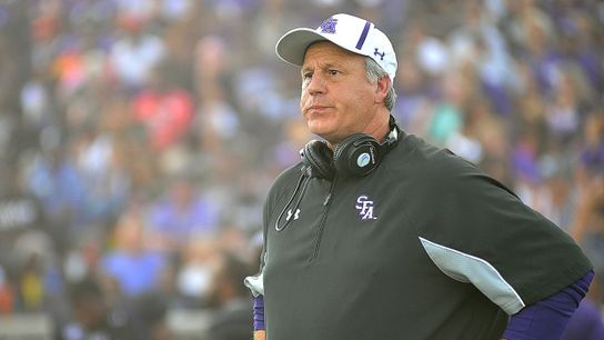 Stephen F. Austin head coach Clint Conque suspended indefinitely (clint conque)