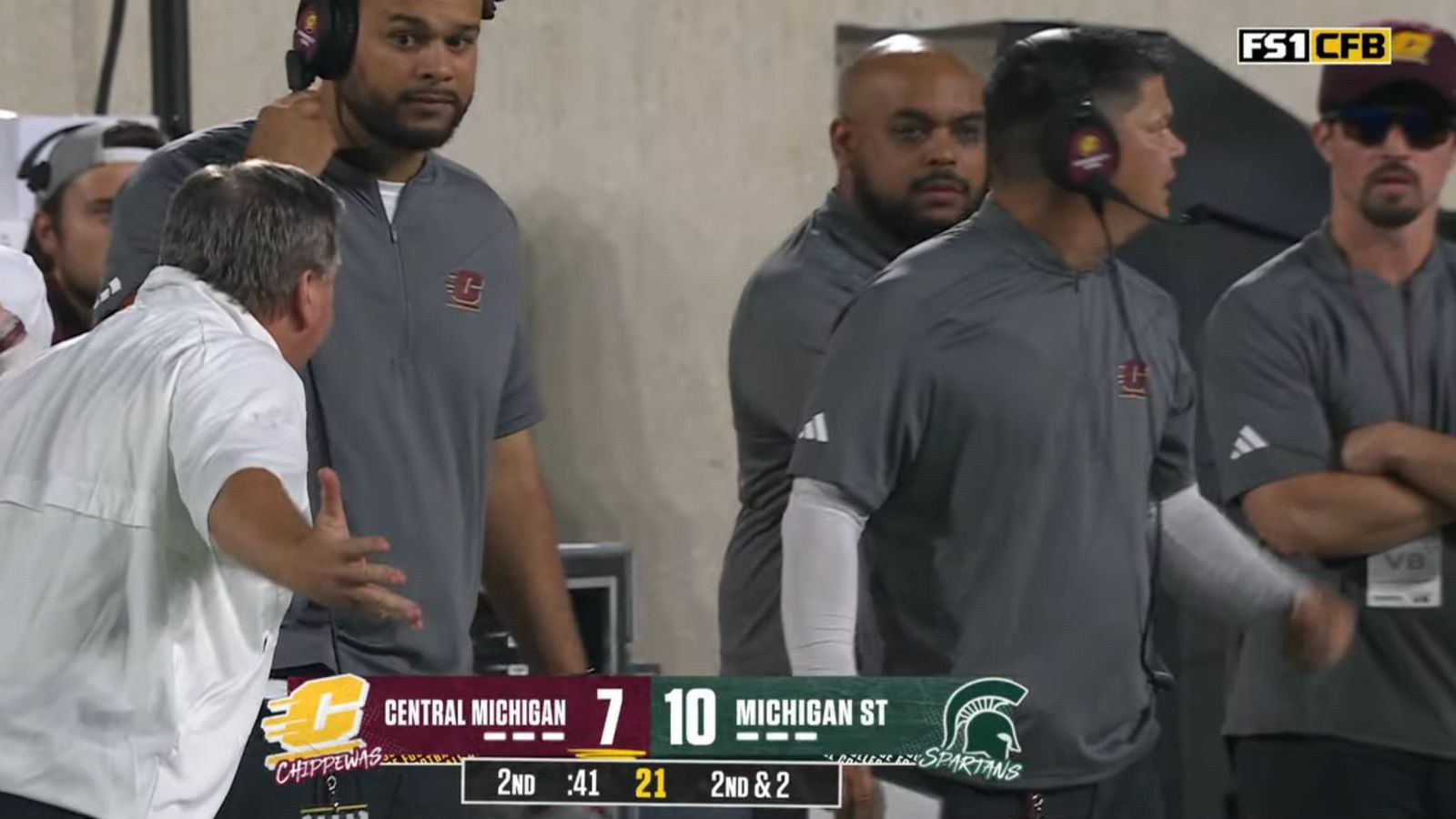 NCAA decision on Michigan makes brief mention of his presence on Central Michigan sideline (Featured)
